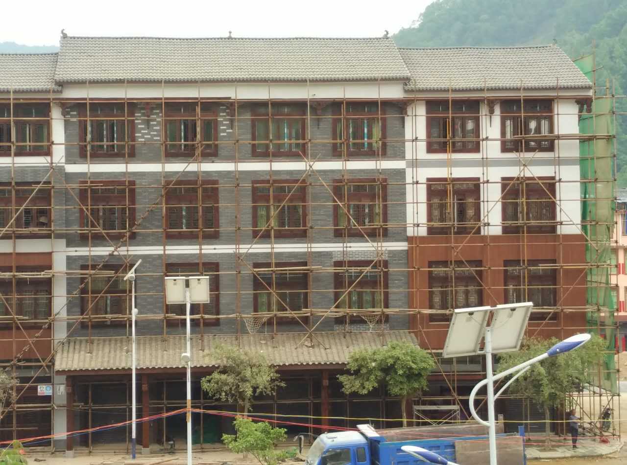 【MCM軟瓷】貴州省望謨縣郊納鎮(zhèn)外立面改造項目工程